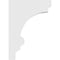 Ekena Millwork Standard Diane Architectural Grade PVC Corbel, 3"W x 10"D x 14"H CORP03X10X14DIA - alternate 2